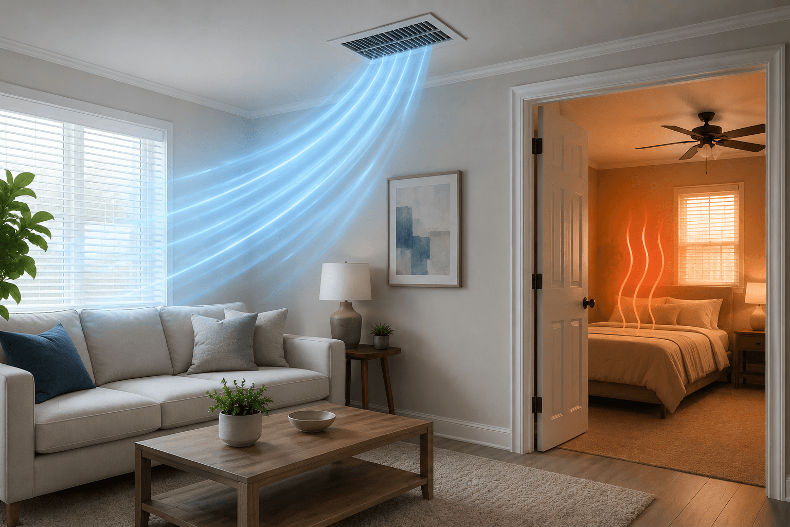 AC Not Cooling in One Room: Causes and Fixes