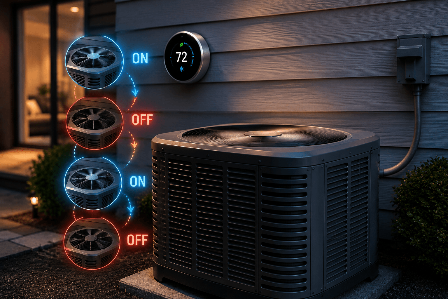 Why Your Air Conditioner Keeps Turning On and Off