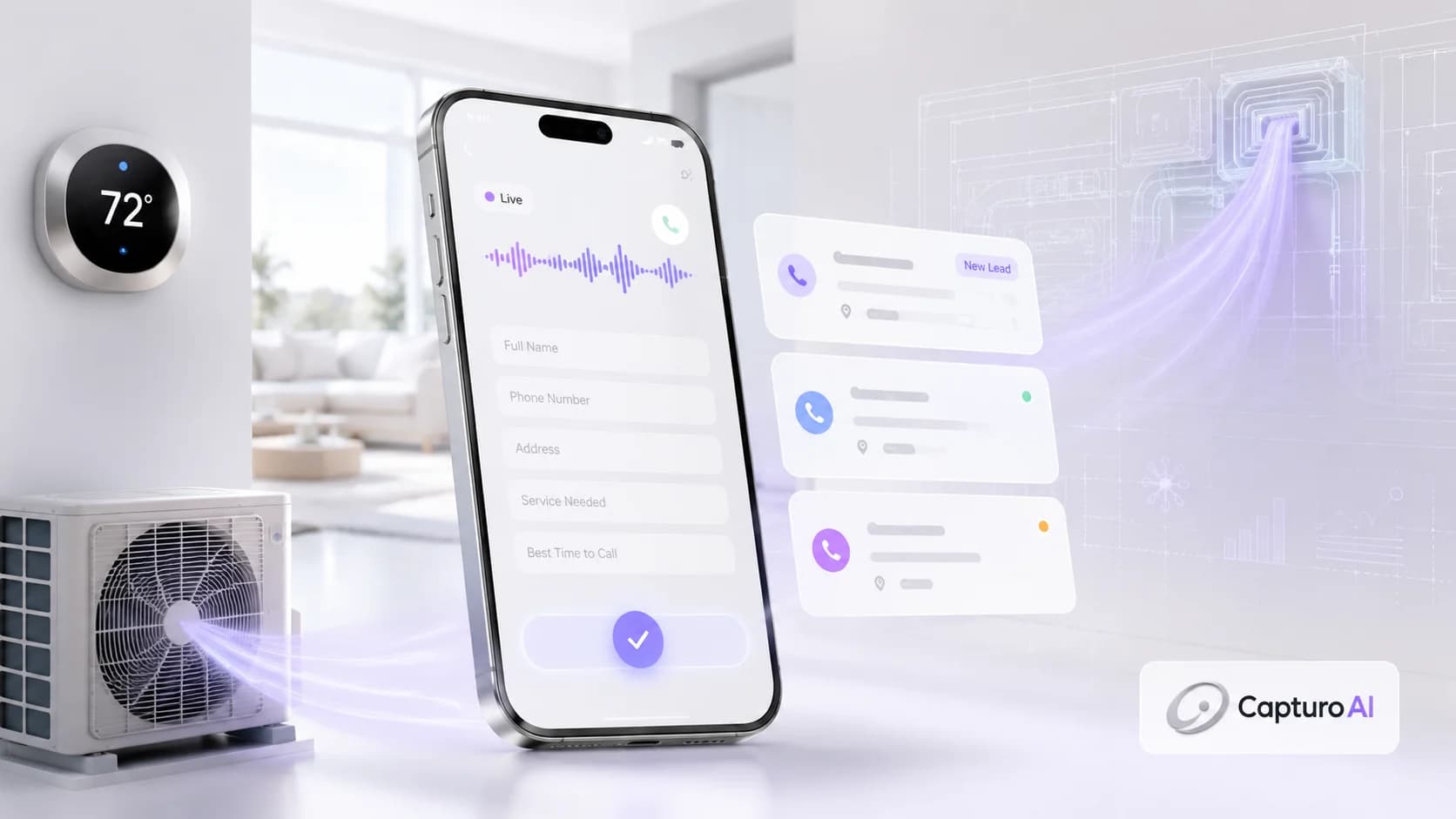 AI Phone Agent for HVAC Lead Intake